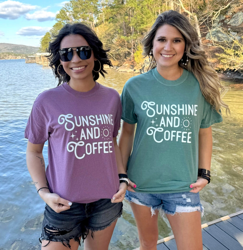 Sunshine & Coffee Tees